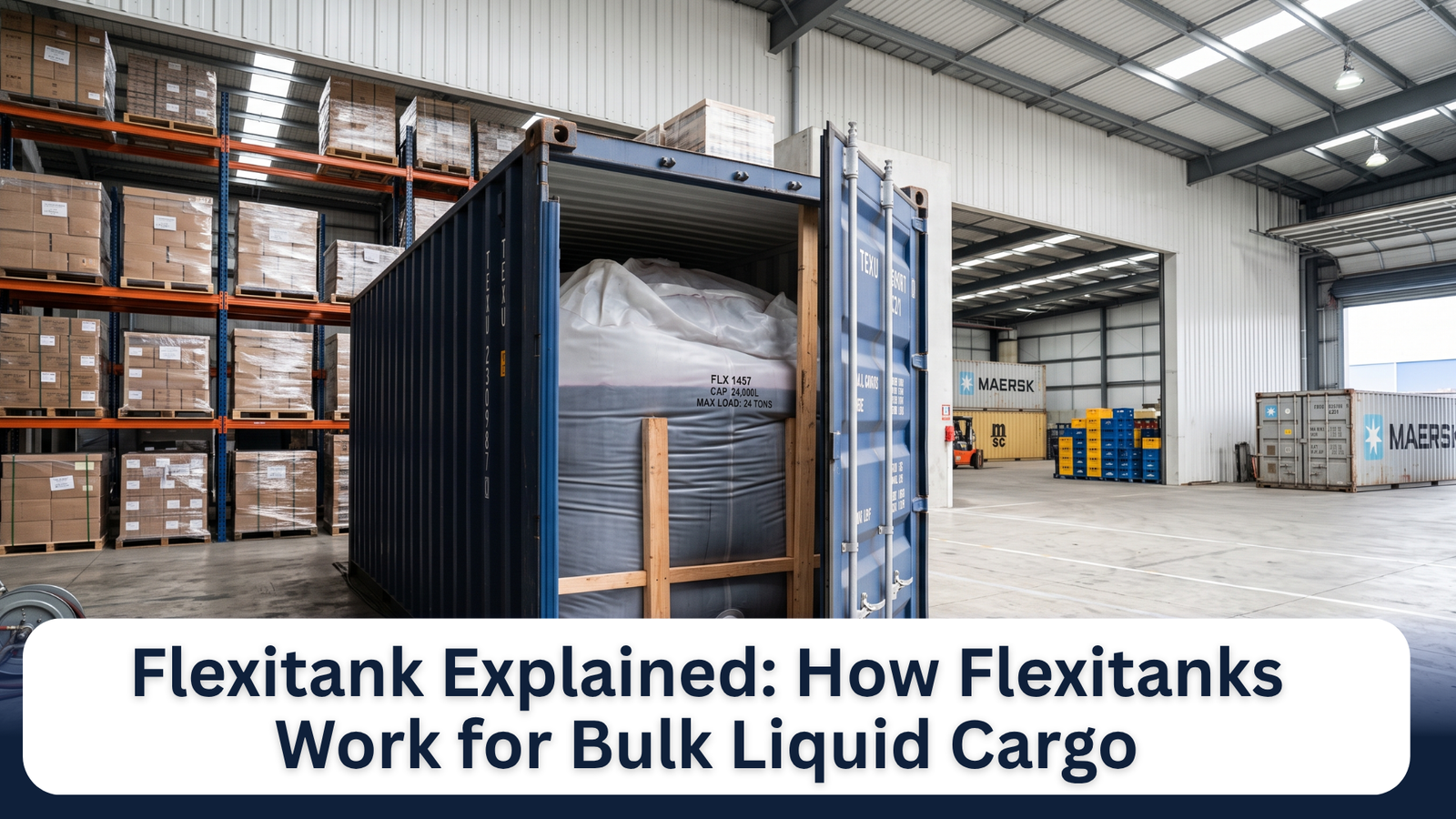 Flexitank Explained: How Flexitanks Work for Bulk Liquid Cargo
