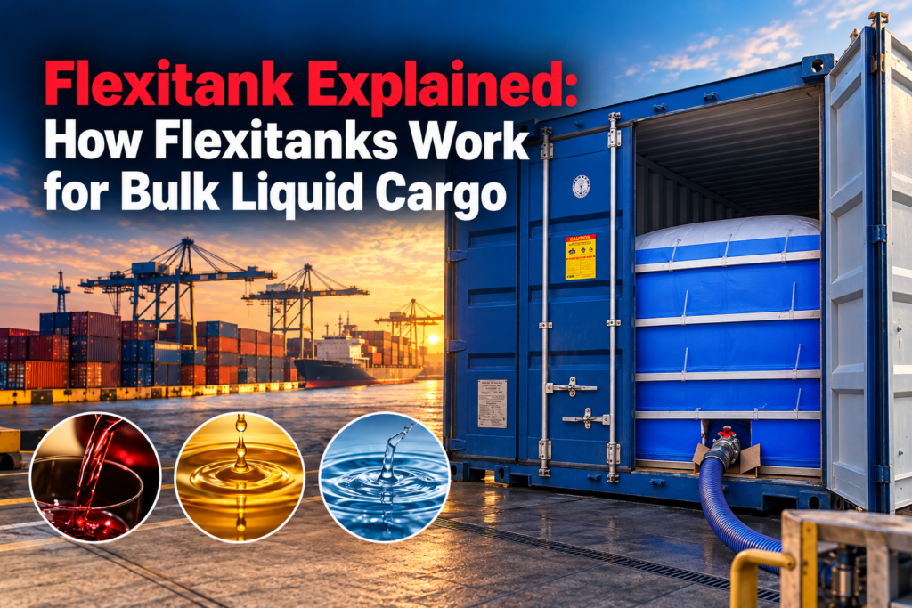 Flexitank Explained: How Flexitanks Work for Bulk Liquid Cargo
